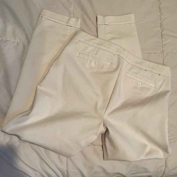 White slacks from Saks 5th Avenue - Picture 3 of 3
